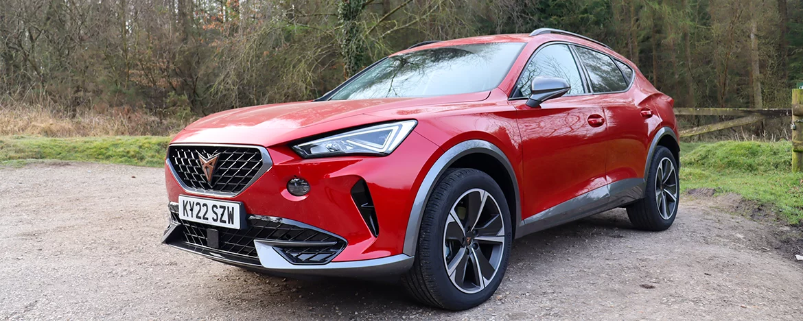 Cupra Formentor V1 in Desire Red