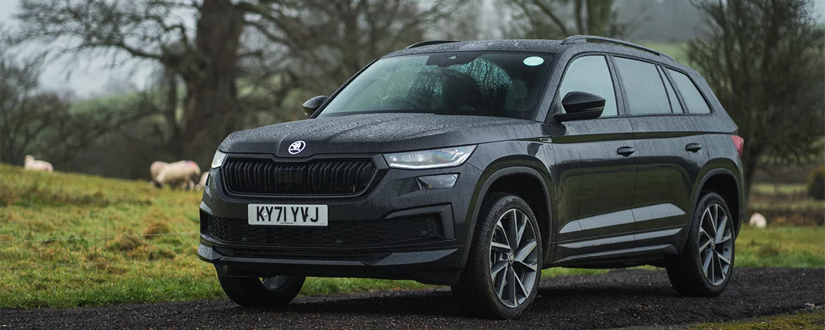 Skoda Kodiaq Sportline parked