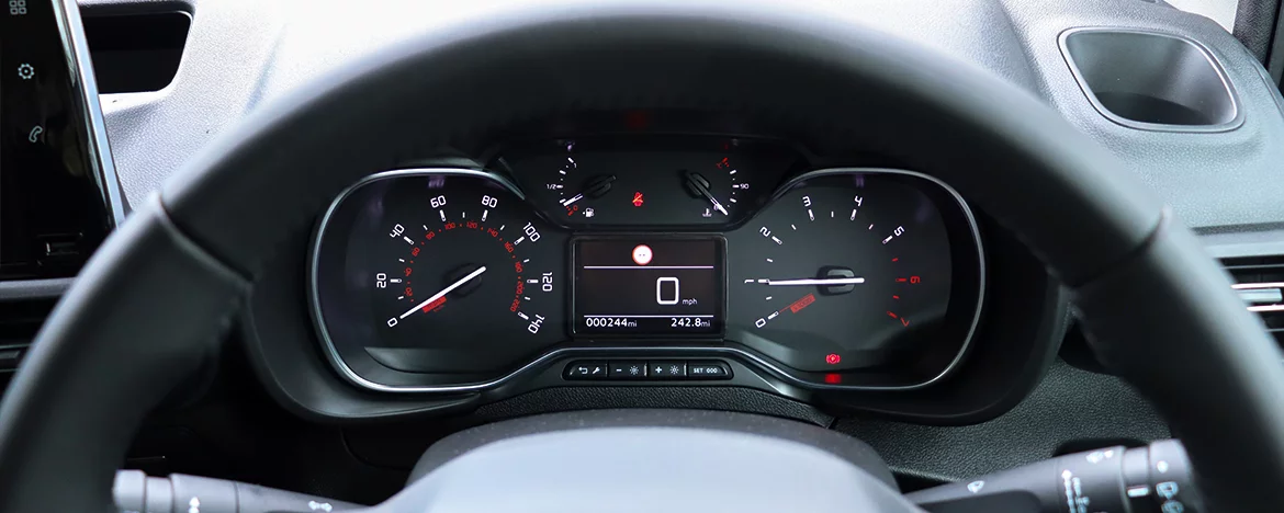 Citroen Berlingo drivers display