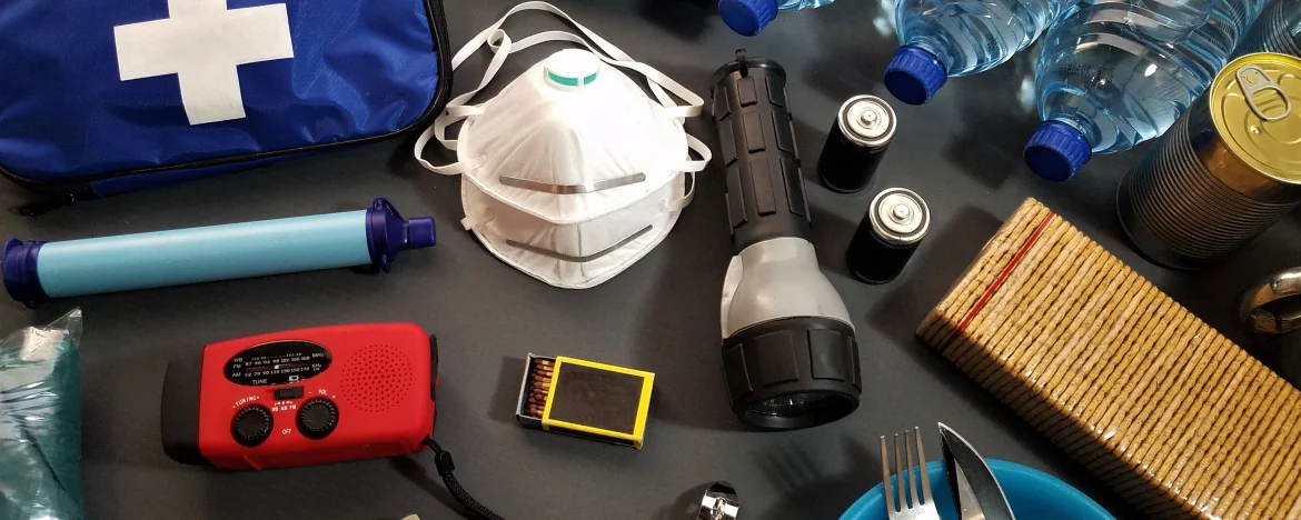 Emergency kit supplies