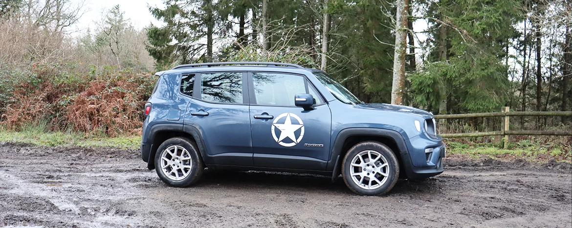 Jeep Renegade side profile