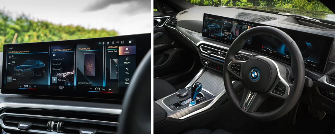 2022 BMW i4 Touchscreen