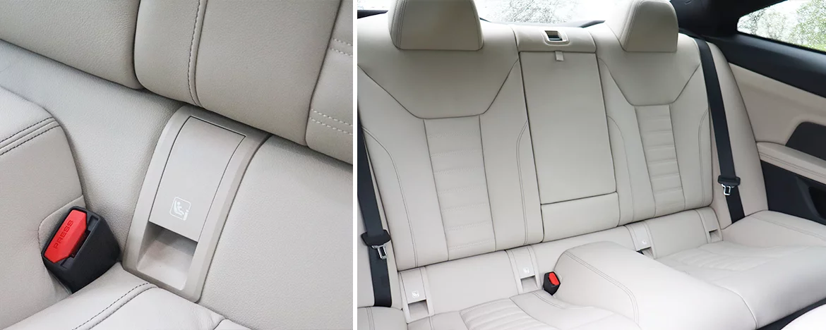 4 Series Coupe Rear Seats