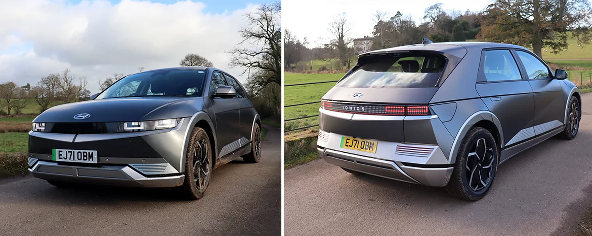 Hyundai Ioniq 5 front and rear design