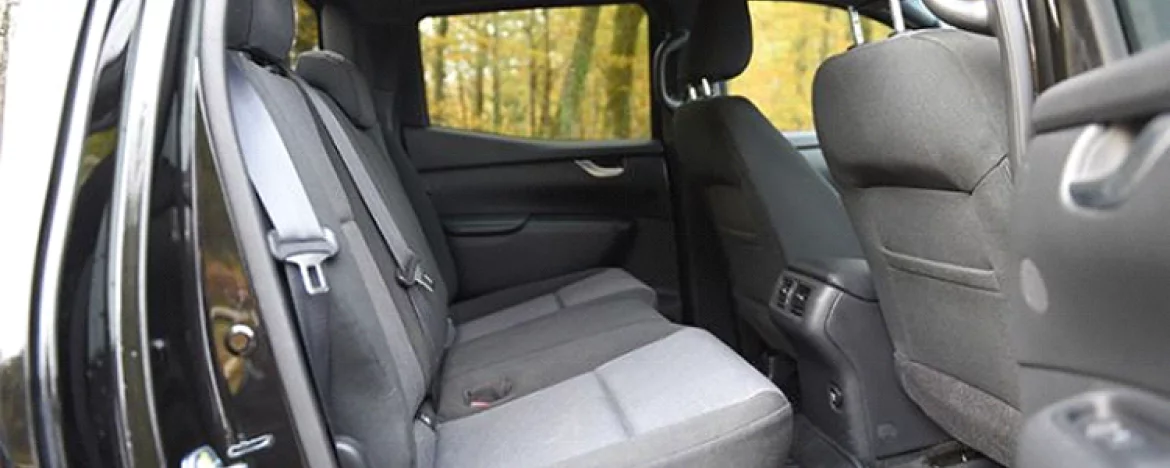 Mercedes-Benz X-Class interior rear