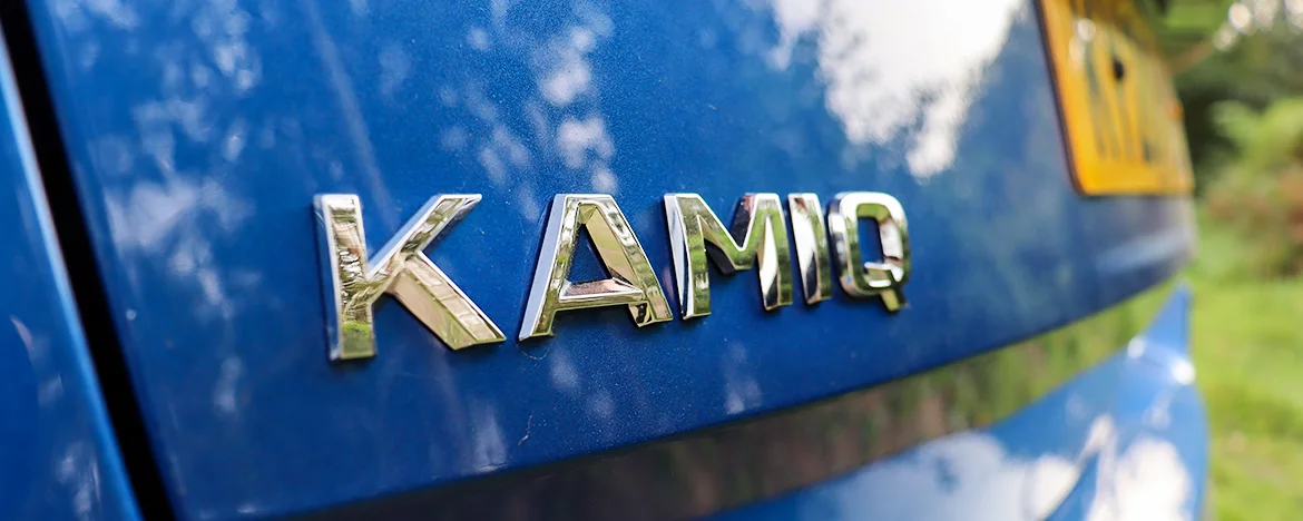 Kamiq badge