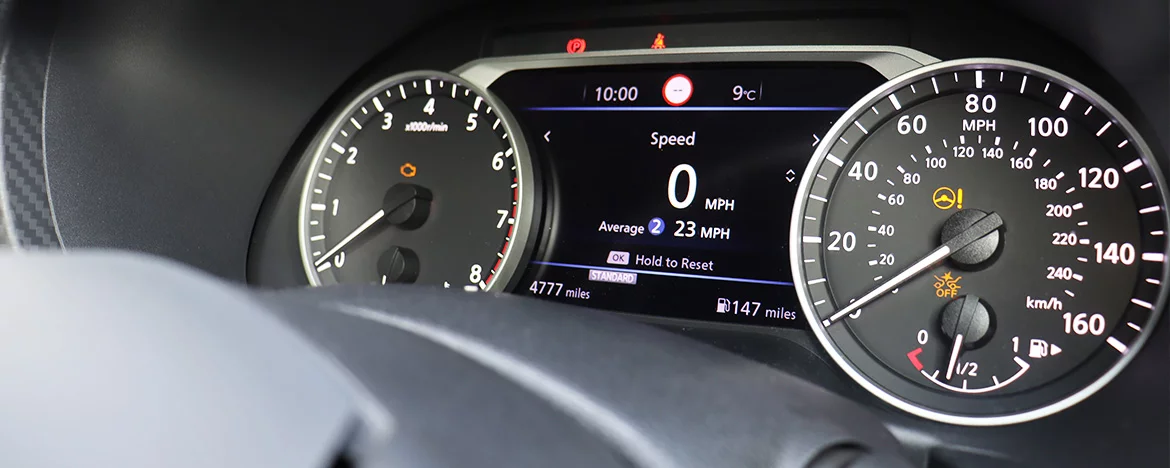 Nissan Juke drivers display