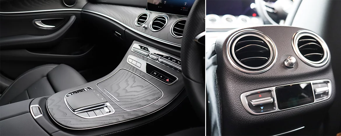 Centre console and climate control