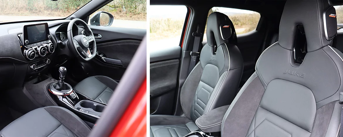 Nissan Juke Tekna+ cabin