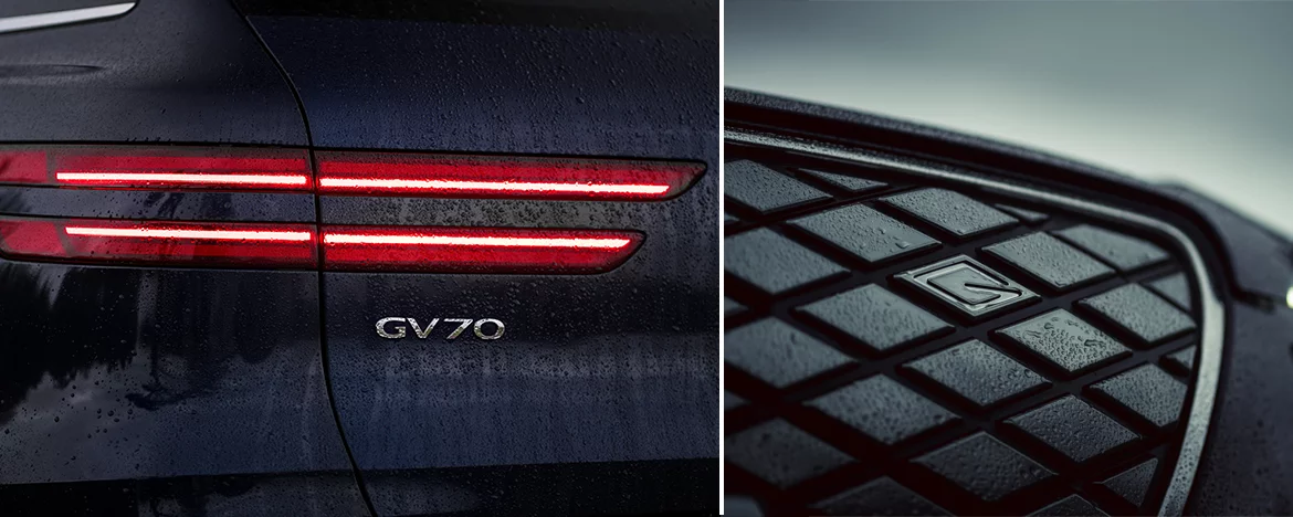 Genesis GV70 Electrified charging port