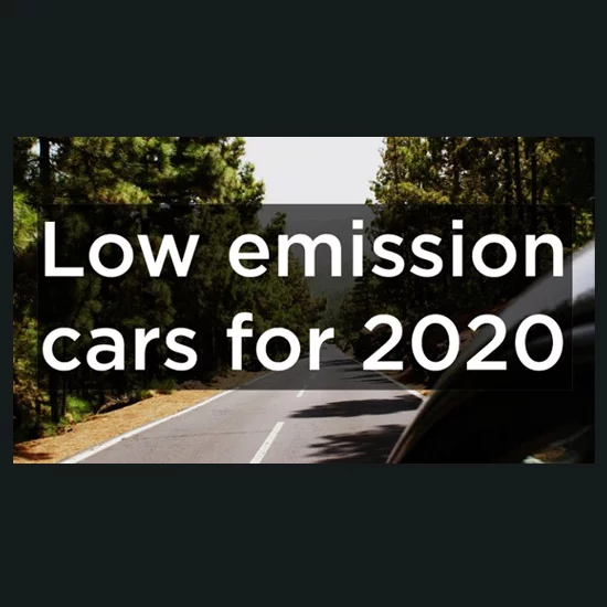 low emission cars to consider in 2020