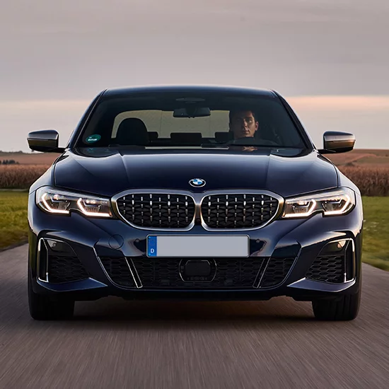 BMW 3 series driving