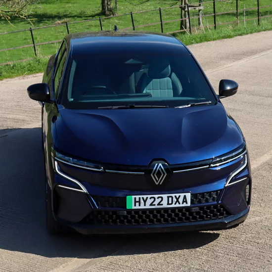 Renault Megane E-Tech front profile
