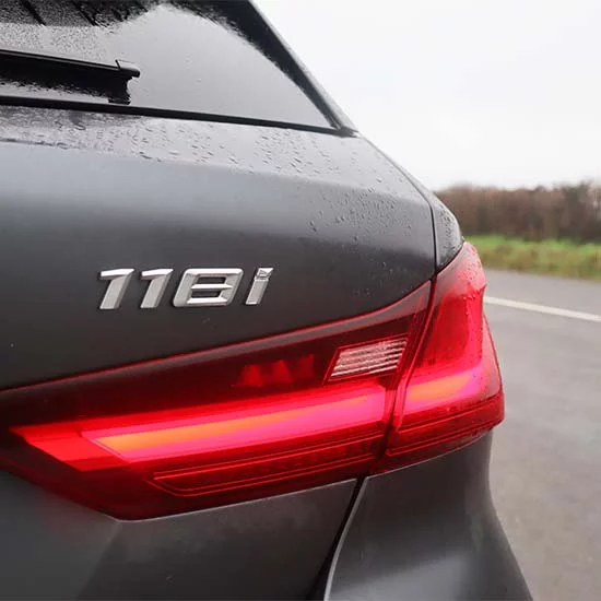 BMW 1 Series 118i M Sport rear headlight