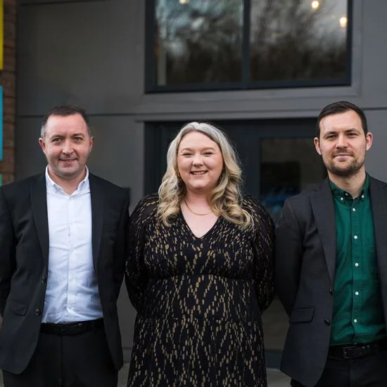 Steve Hill, Charlotte Channing-Jones and Matt Woodward