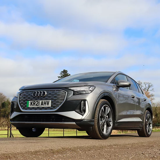Audi Q4 e-tron profile