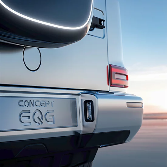 Mercedes EQG Concept Rear