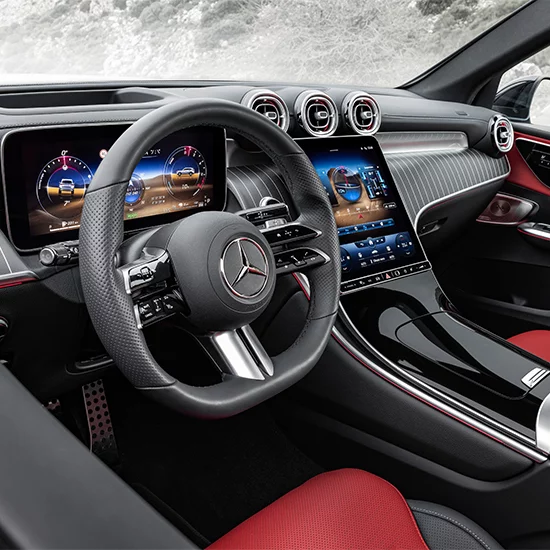 New 2022 Mercedes-Benz touchscreen