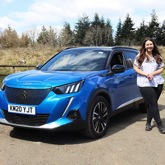 Peugeot e-2008 electric vehicle