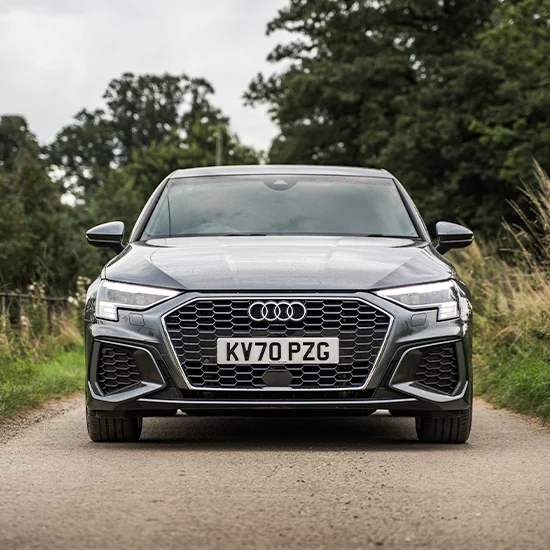 Audi A3 TFSI 40 e parked