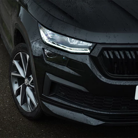 Skoda Kodiaq Sportline headlight