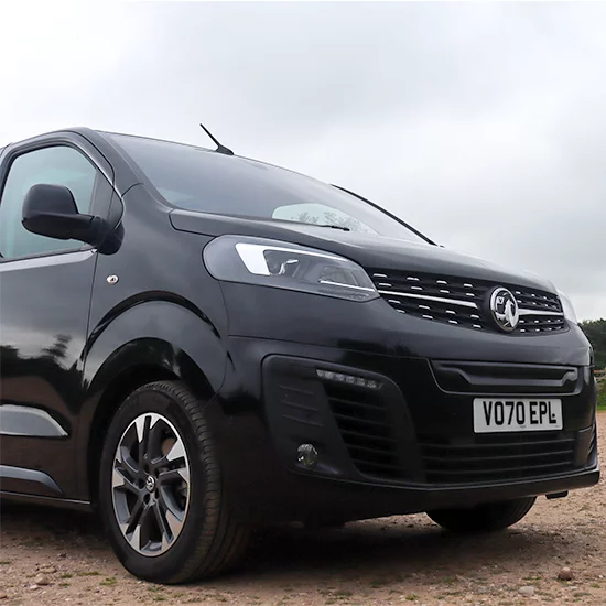 Vauxhall Vivaro-e Life parked