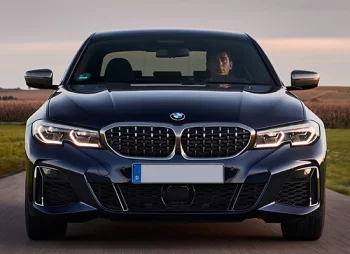 BMW 3 series driving